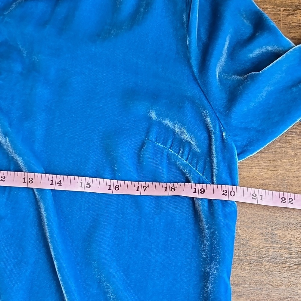 Soft Surroundings Velvet Boyfriend Tunic - Size Medium - Picture 14 of 15